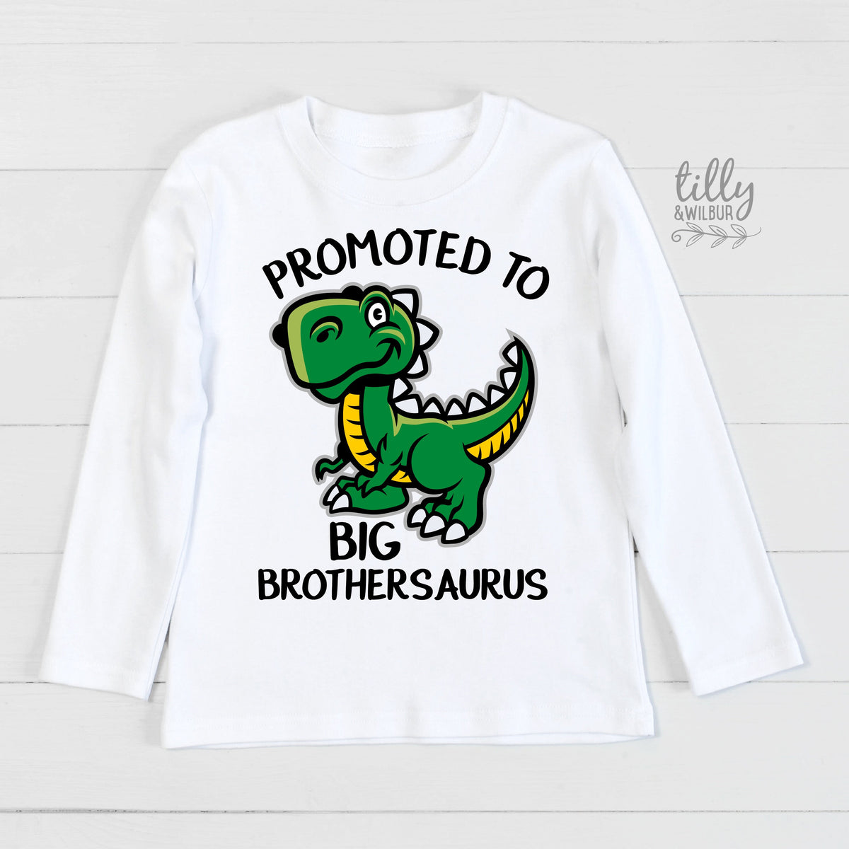 Big Brother T-Shirt, Promoted To Big Brother T-Shirt, Big Brothersaurus T-Shirt, Dinosaur T-Shirt, I&amp;#39;m Going To Be A Big Brother T-Shirt