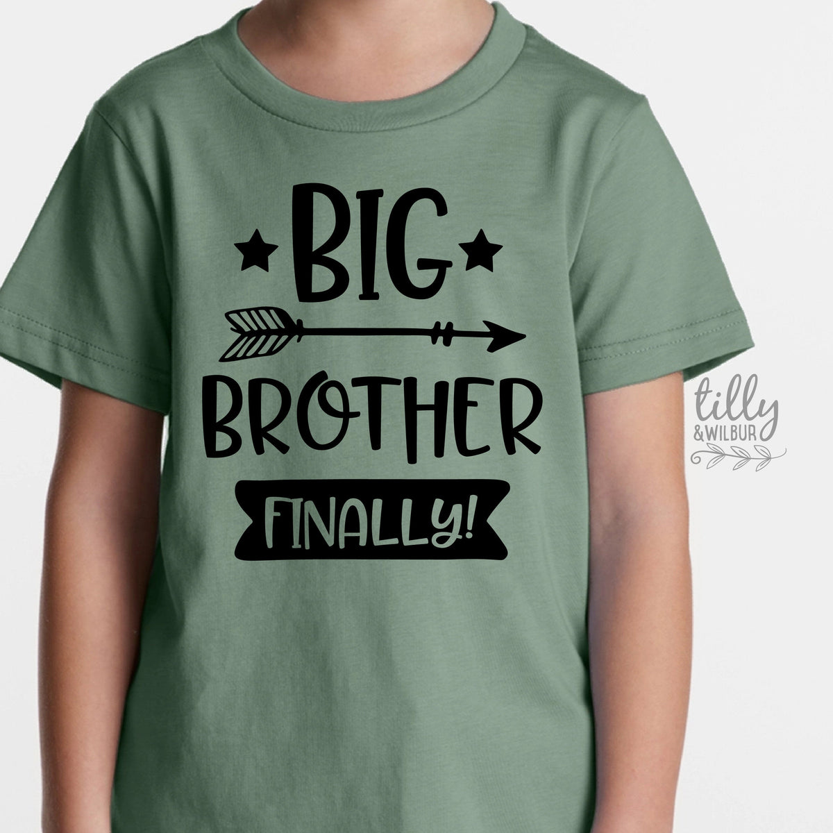 Big Brother Finally, Promoted To Big Brother T-Shirt For Boys, Personalised Due Date, I&amp;#39;m Going To Be A Big Brother, Pregnancy Announcement