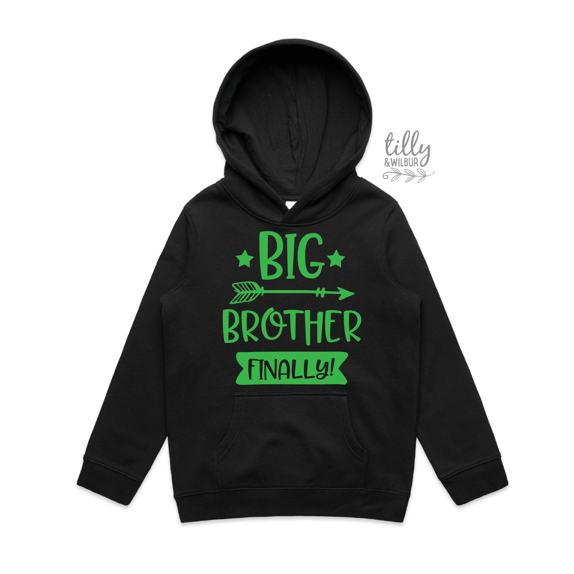Big Brother Finally Sweater, Promoted To Big Brother Jumper, I&#39;m Going To Be A Big Brother Finally Sweatshirt, Pregnancy Announcement Hoodie