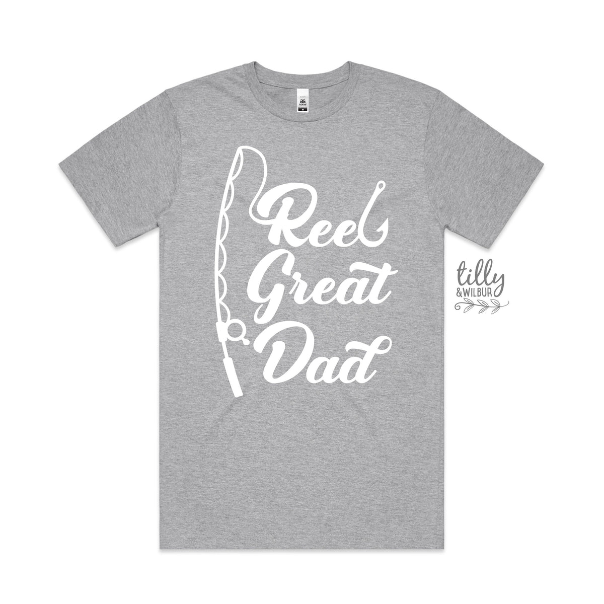 Reel Great Dad T-Shirt, Fishing T-Shirt, Fisherman T-Shirt, Father&amp;#39;s Day Gift, Dad Gift, Dad Birthday, Christmas Gift, Funny Dad T-Shirt