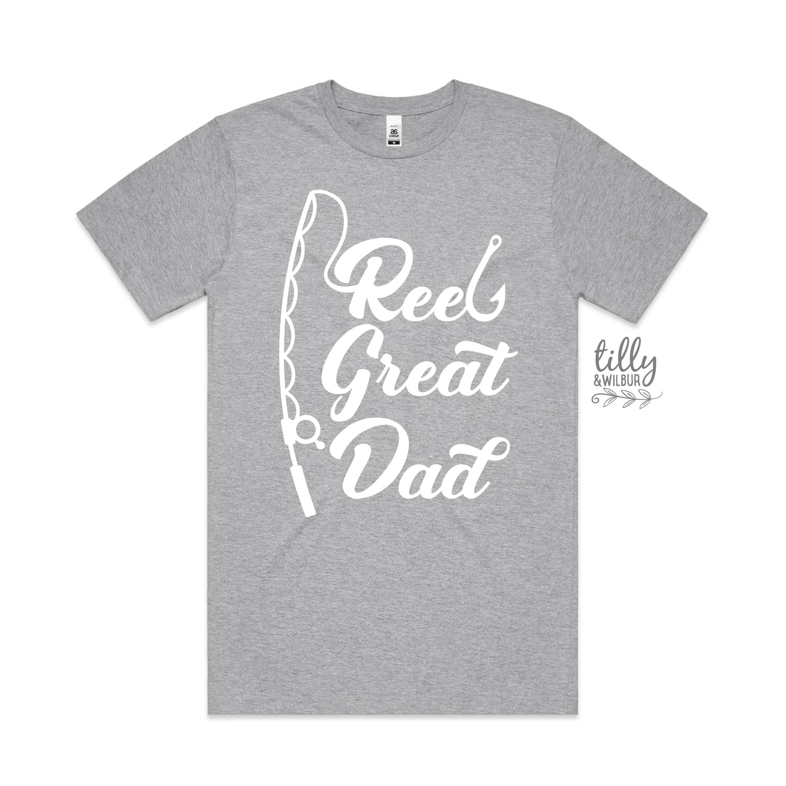 Reel Great Dad T-Shirt, Fishing T-Shirt, Fisherman T-Shirt, Father&#39;s Day Gift, Dad Gift, Dad Birthday, Christmas Gift, Funny Dad T-Shirt