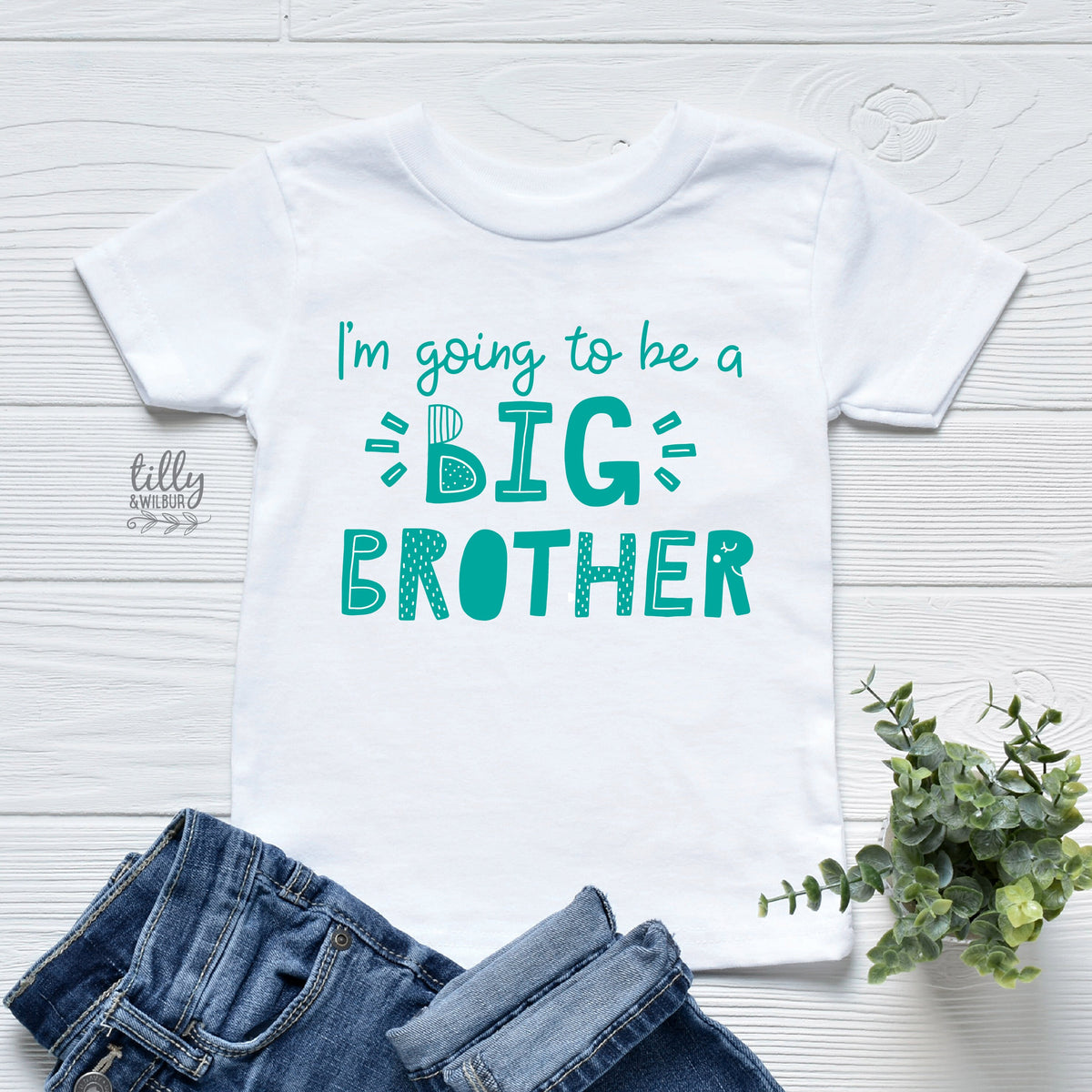 I&amp;#39;m Going To Be A Big Brother T-Shirt, Promoted To Big Brother T-Shirt, Big Brother Shirt, Pregnancy Announcement T-Shirt, Big Brother To Be