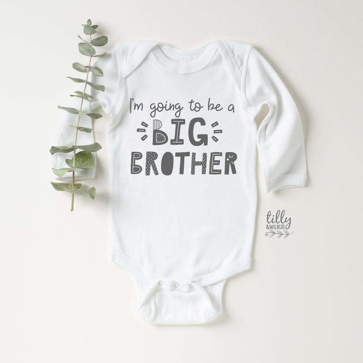 I&amp;#39;m Going To Be A Big Brother Bodysuit, Promoted To Big Brother Romper, Big Brother Onesie, Pregnancy Announcement TShirt, Big Brother To Be
