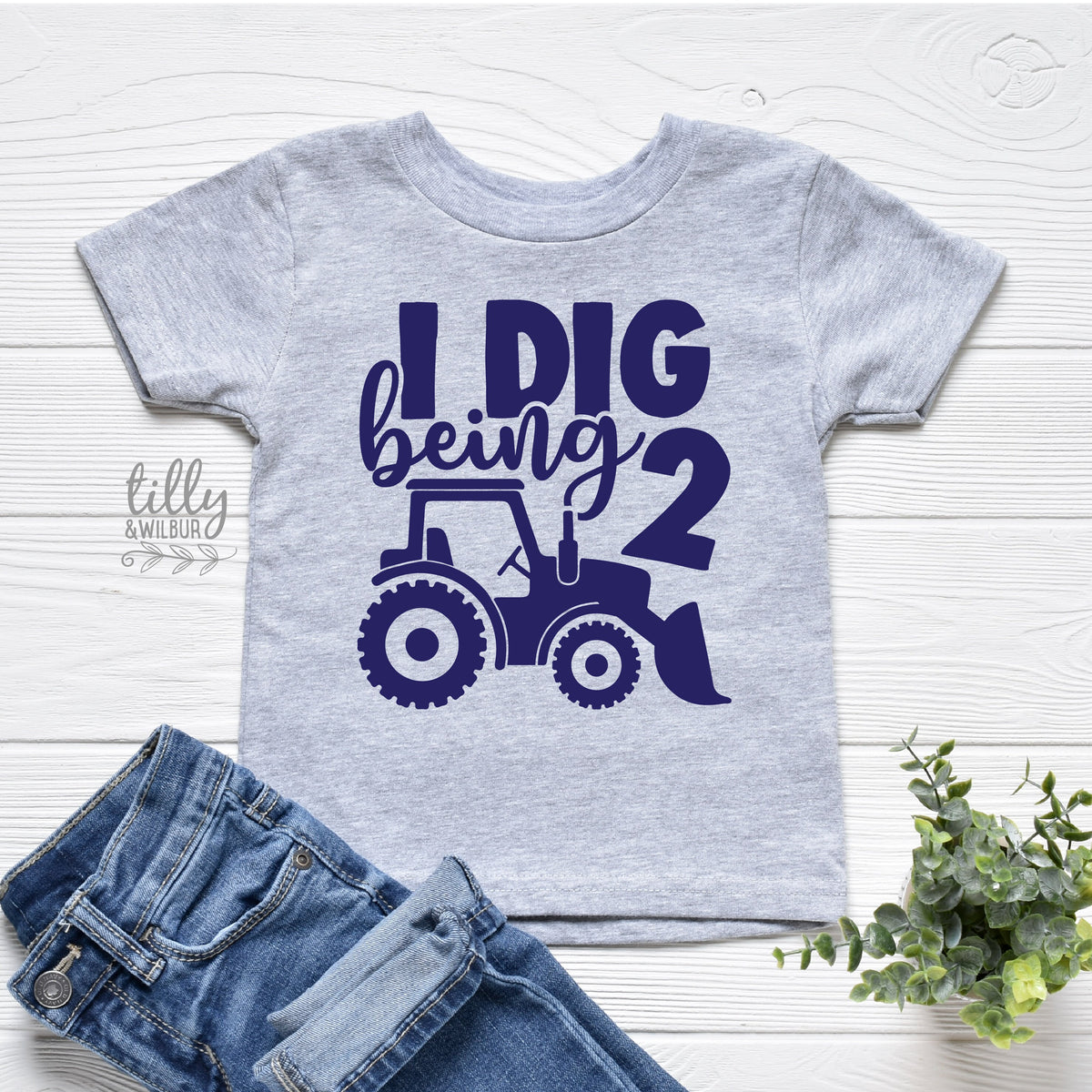 I&amp;#39;m Two And Digging It T-Shirt, I Dig Being Two Birthday T-Shirt, 2nd Birthday T-Shirt, 2nd Second Birthday Tee, Two Birthday Gift, Boy 2