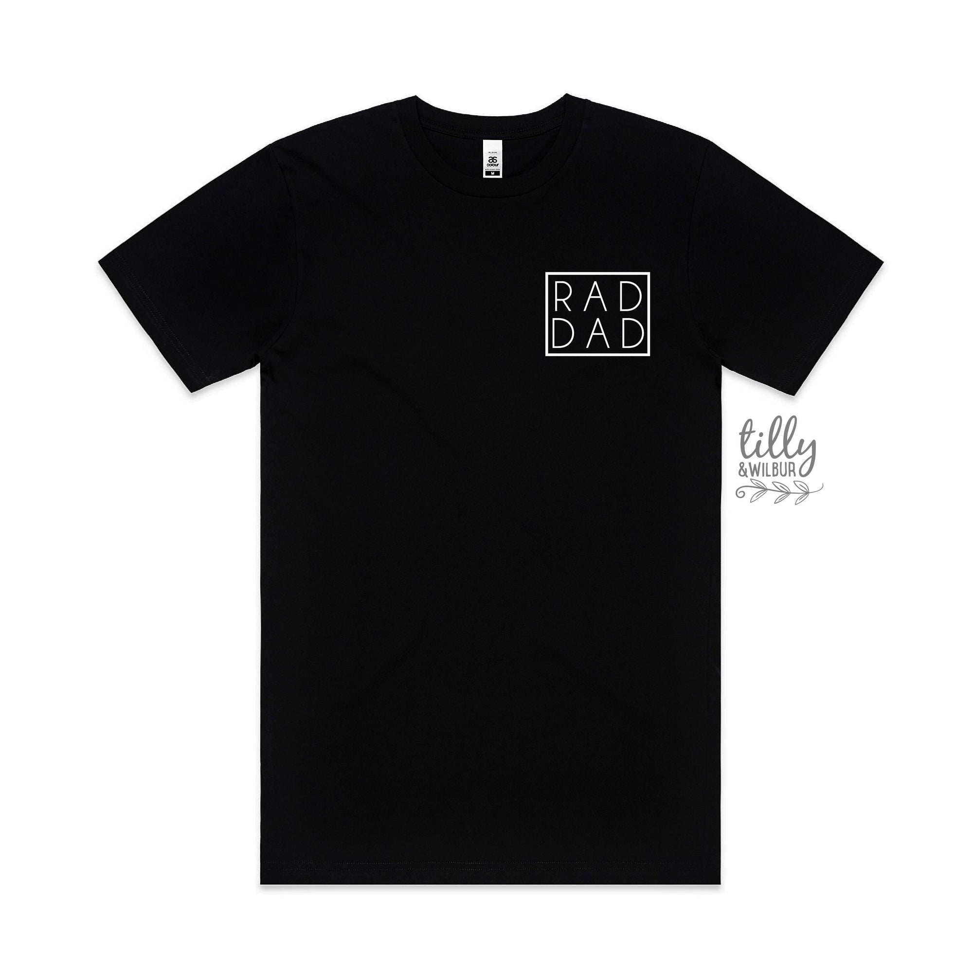 Rad Dad T-Shirt, Father&#39;s Day T-Shirt, Dad T-Shirt, Father&#39;s Day Gift, Men&#39;s Shirt Gift, New Dad T-Shirt, Baby Shower Gift, Daddy T-Shirt
