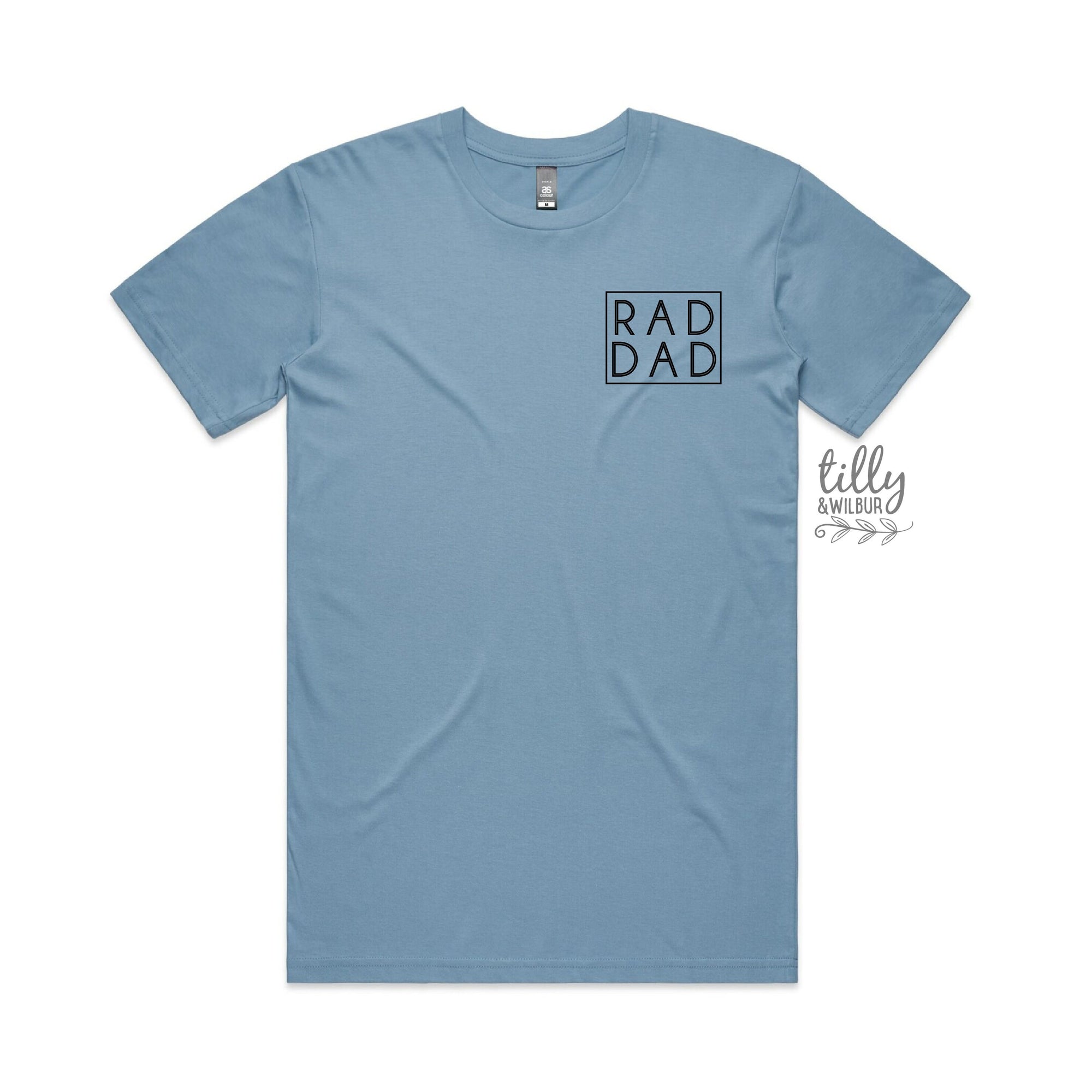 Rad Dad T-Shirt, Father&#39;s Day T-Shirt, Dad T-Shirt, Father&#39;s Day Gift, Men&#39;s Shirt Gift, New Dad T-Shirt, Baby Shower Gift, Daddy T-Shirt