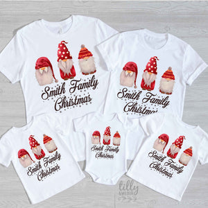 Christmas Custom Surname Family Christmas T-Shirts, Christmas Shirts, Elf Family Shirts, Santa Claus, Matching Sweater Christmas Jumper Gift