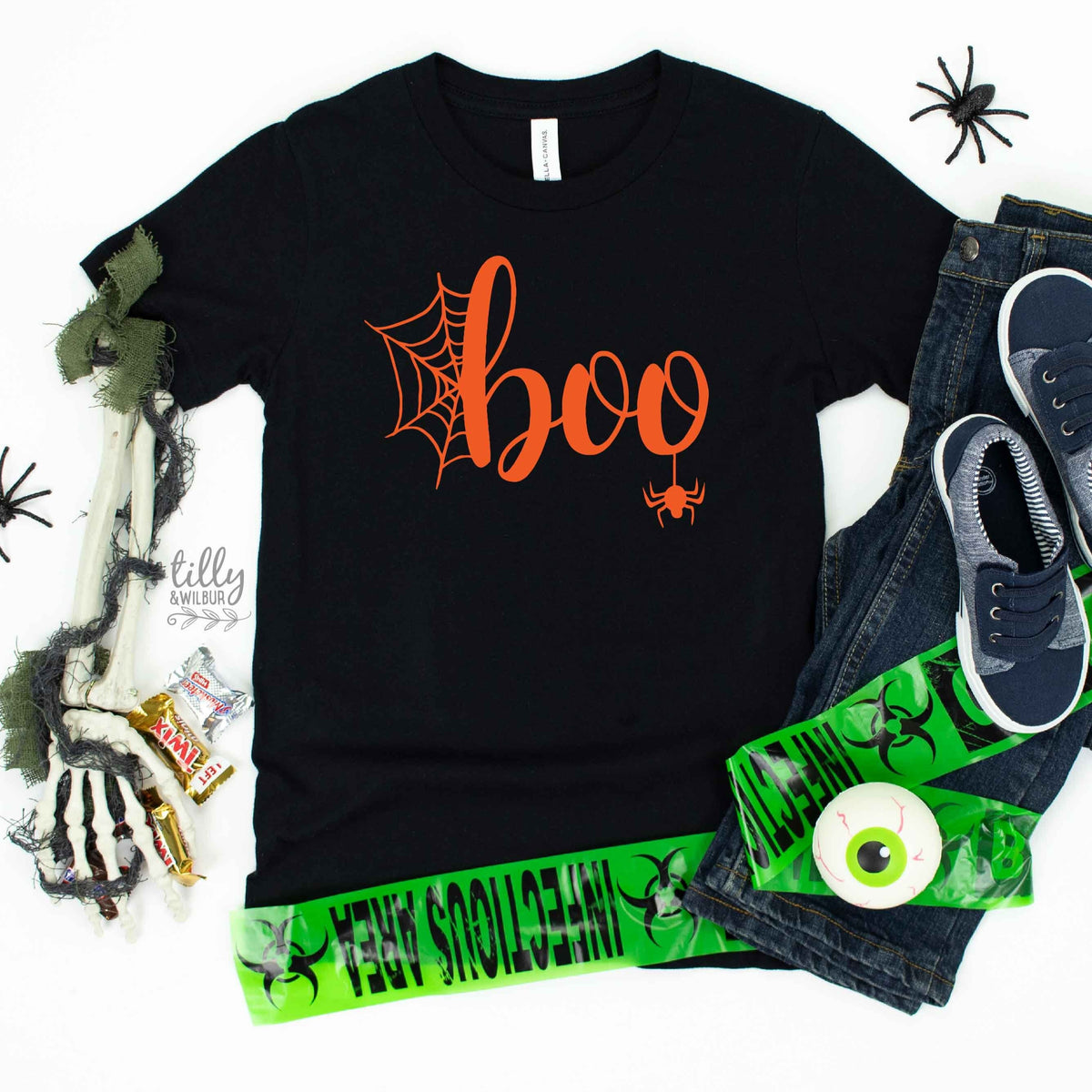 Boo Halloween T-Shirt, Unisex Halloween T-Shirt, Fancy Dress T-Shirt, Unisex Boo Tee, Halloween Outfit, Halloween Costume, Boo Halloween Tee