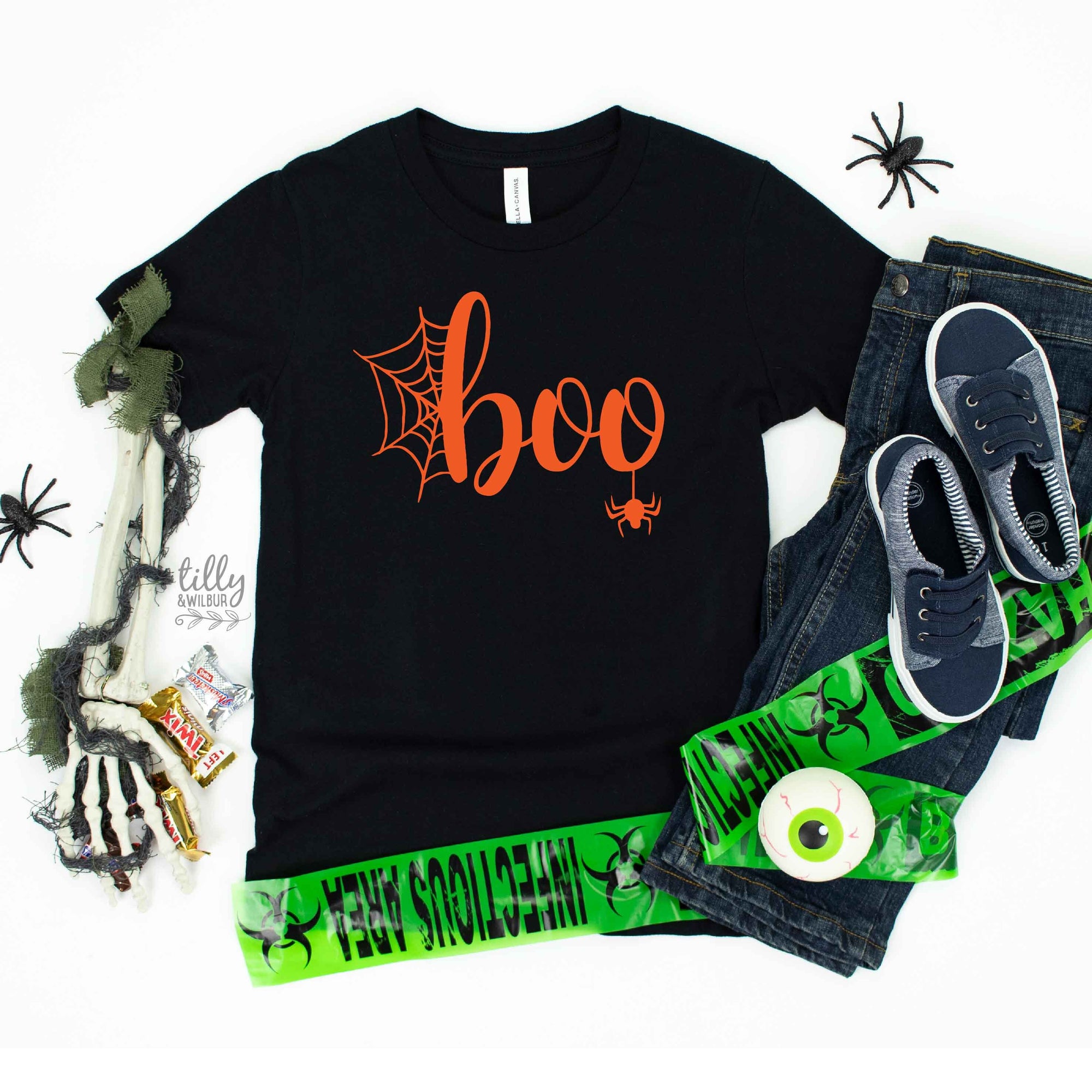 Boo Halloween T-Shirt, Unisex Halloween T-Shirt, Fancy Dress T-Shirt, Unisex Boo Tee, Halloween Outfit, Halloween Costume, Boo Halloween Tee