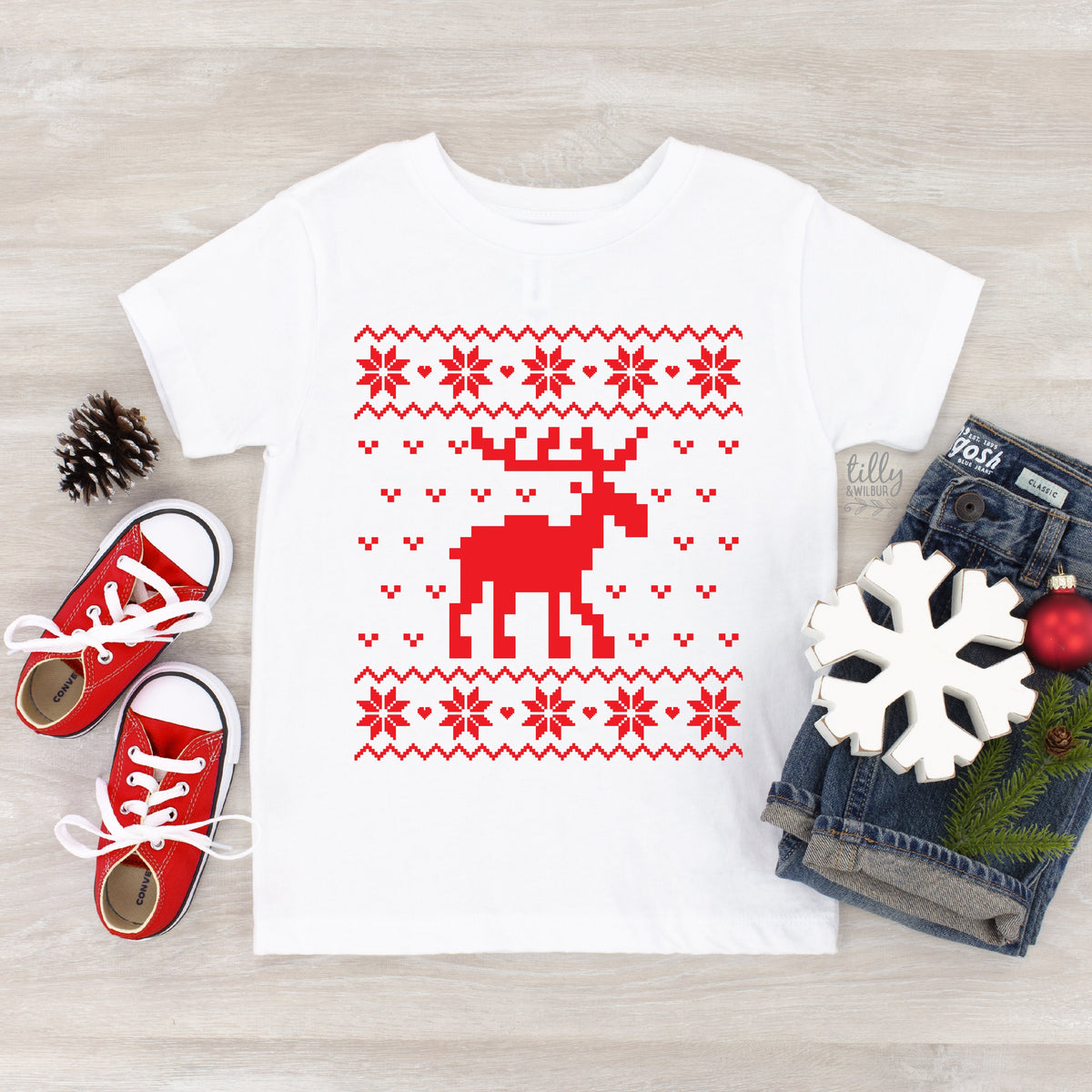 Christmas T-Shirts, Matching Family Christmas T-Shirts, Matching Christmas Shirts, Ugly Sweater Tees, Christmas Pajamas, Family Xmas Gift