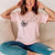 Dandelion T-Shirt, Dandelion Seeds T-Shirt, Dandelion Graphic Shirt, Women&#39;s T-Shirt, Graphic Dandelion, Nature T-Shirt, Make A Wish T-Shirt