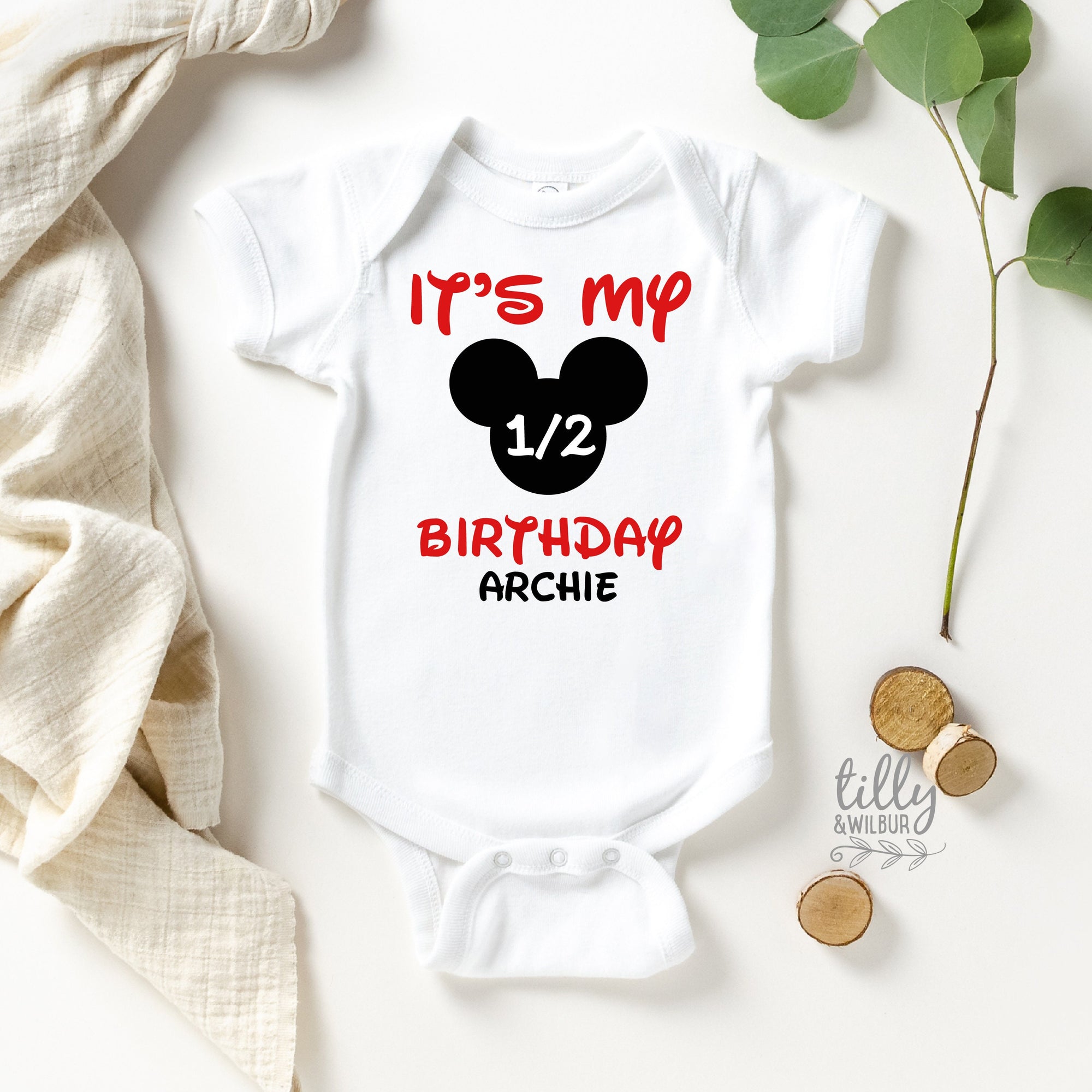 Half Birthday Bodysuit, It&#39;s My Half Birthday Bodysuit, 6 Month Birthday Baby Bodysuit, Birthday Baby Bodysuit, Half Birthday Baby Shirt