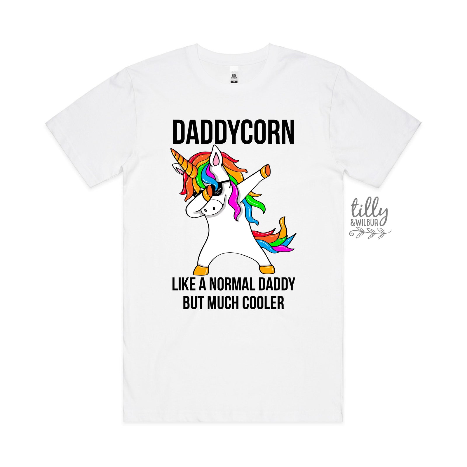 Daddycorn Like A Normal Daddy But Much Cooler, Daddycorn T-Shirt, Funny Dad Shirt, Daddy Gift, Father&#39;s Day Gift, Christmas Gift For Dad