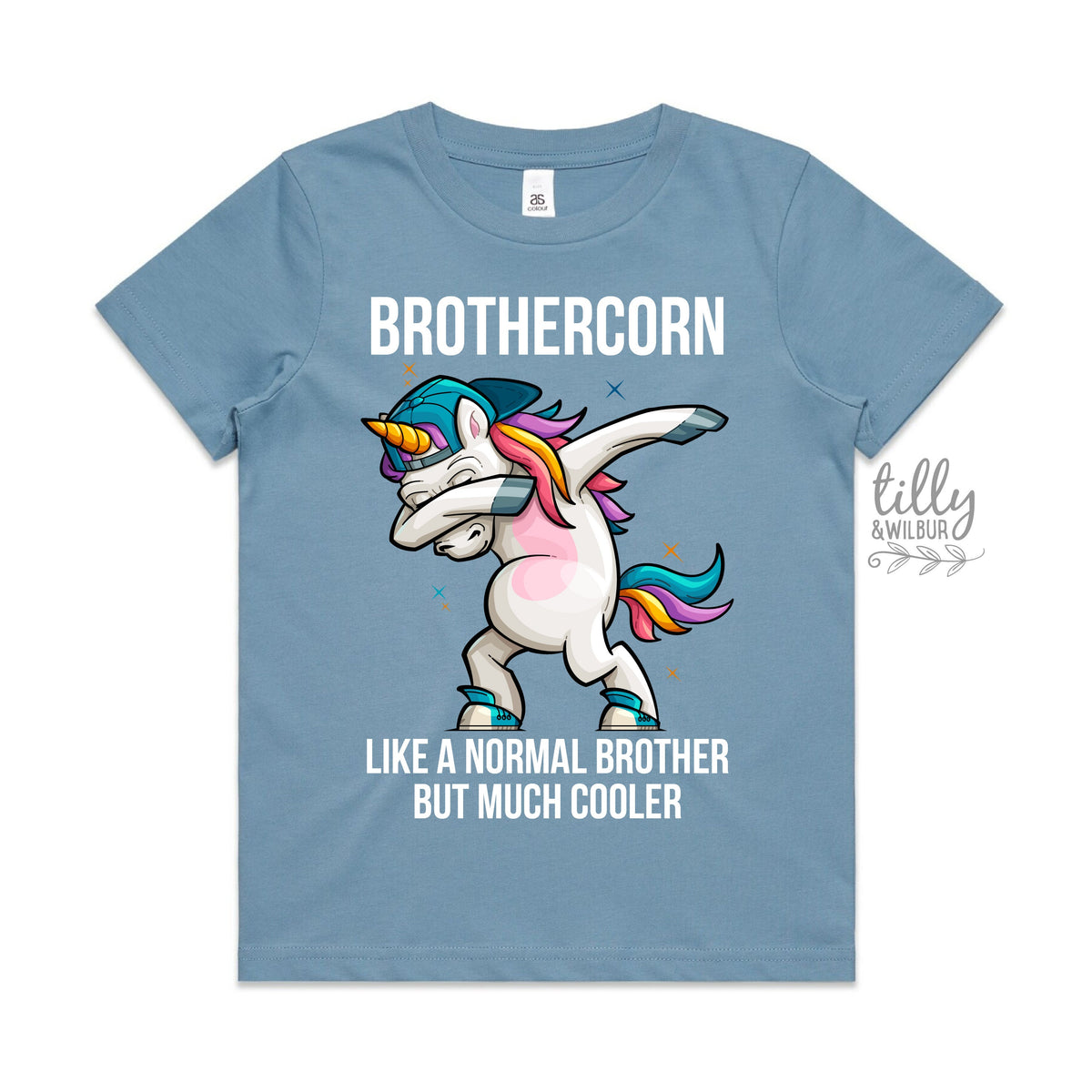 Brothercorn Like A Normal Brother But Much Cooler T-Shirt, Unicorn Brother T-Shirt, Funny Brother T-Shirt, Funny Brother Gift, Best Brother