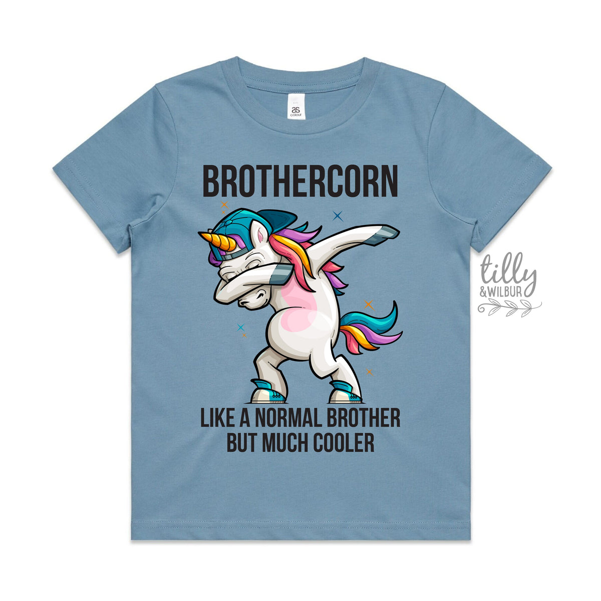 Brothercorn Like A Normal Brother But Much Cooler T-Shirt, Unicorn Brother T-Shirt, Funny Brother T-Shirt, Funny Brother Gift, Best Brother