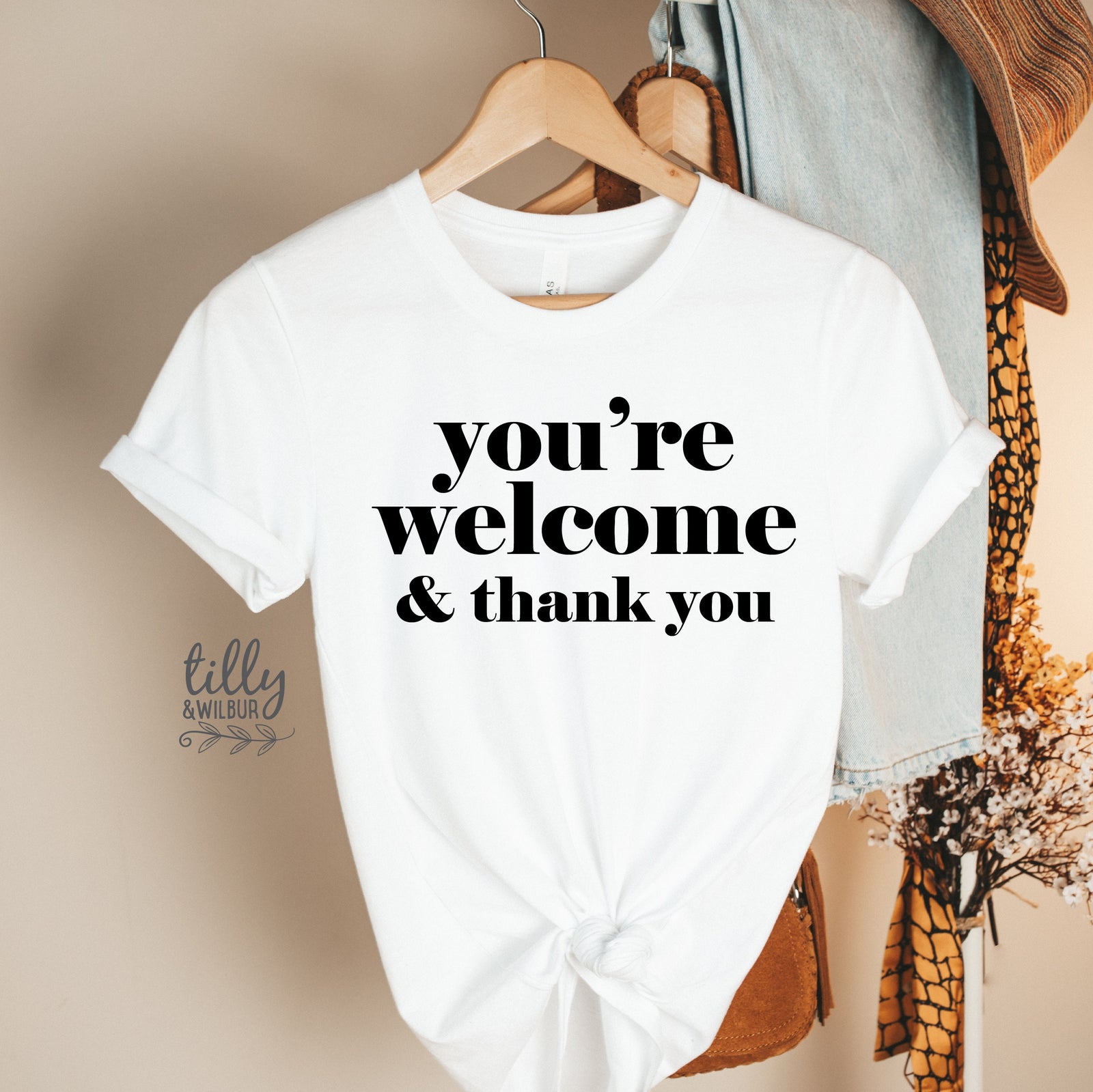 You're Welcome And Thank You Women's T-Shirt, Moana T-Shirt, Moana Quote, Funny Women's T-Shirt, Funny T-Shirt, Gift For Her, Sarcasm Shirt