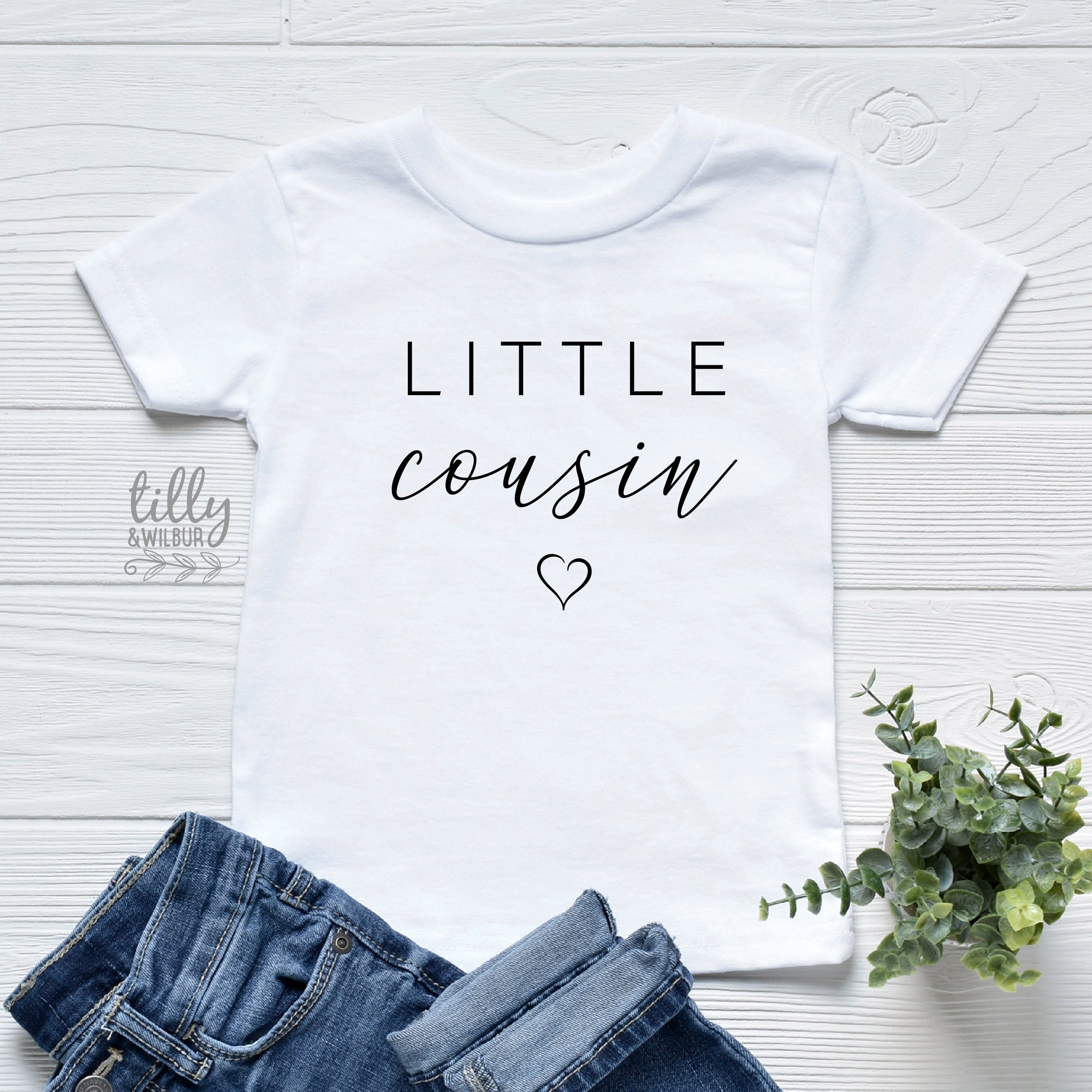 Little Cousin T-Shirt, Little Cousin Tee, Little Cousin Gift, Pregnancy Announcement Bodysuit, Newborn Gift, New Cousin, Matching Big Cousin