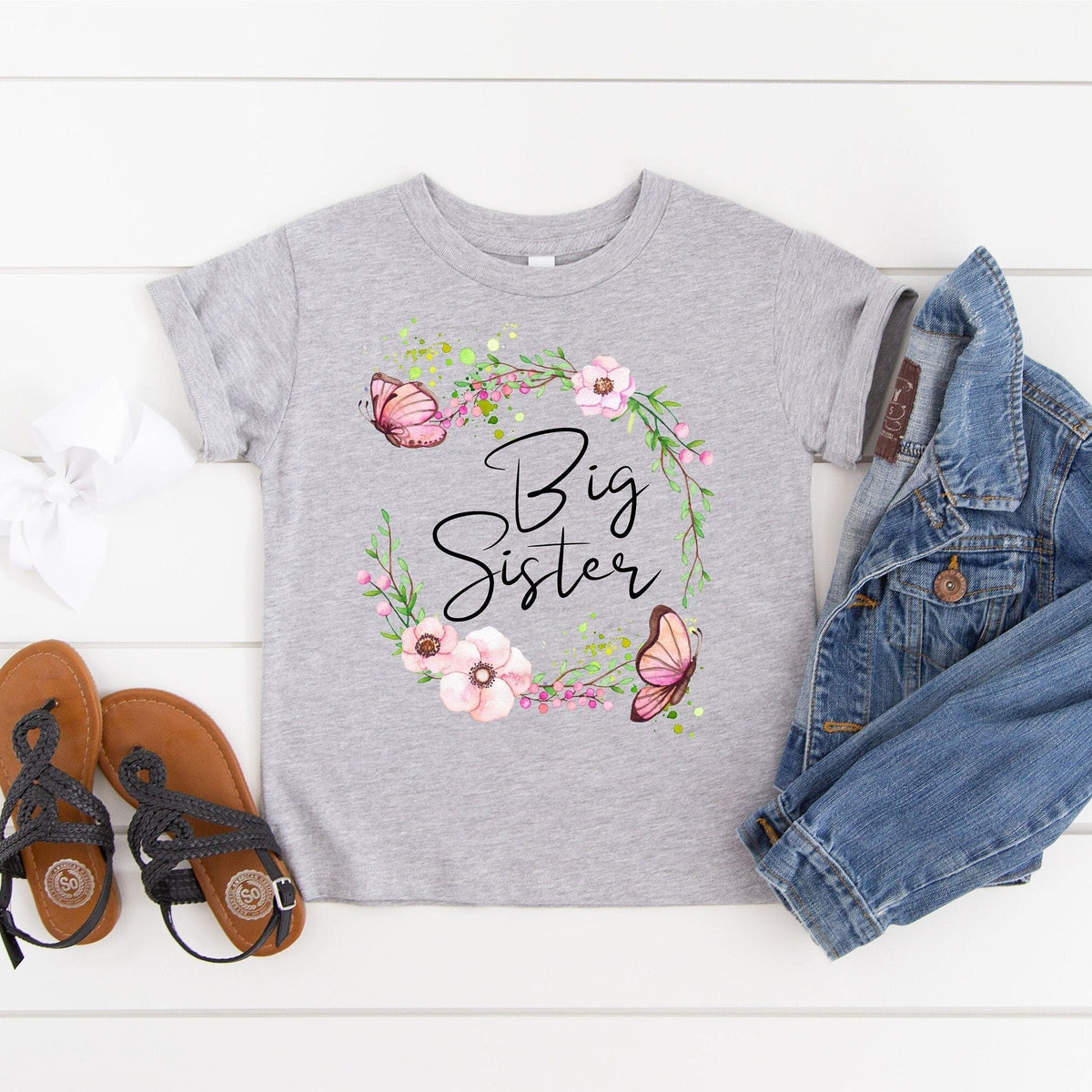 Big Sister T-Shirt, Big Sister Announcement Tee, Big Sister Gift, Pregnancy Announcement, I&amp;#39;m Going To Be A Big Sister Announcement Shirt