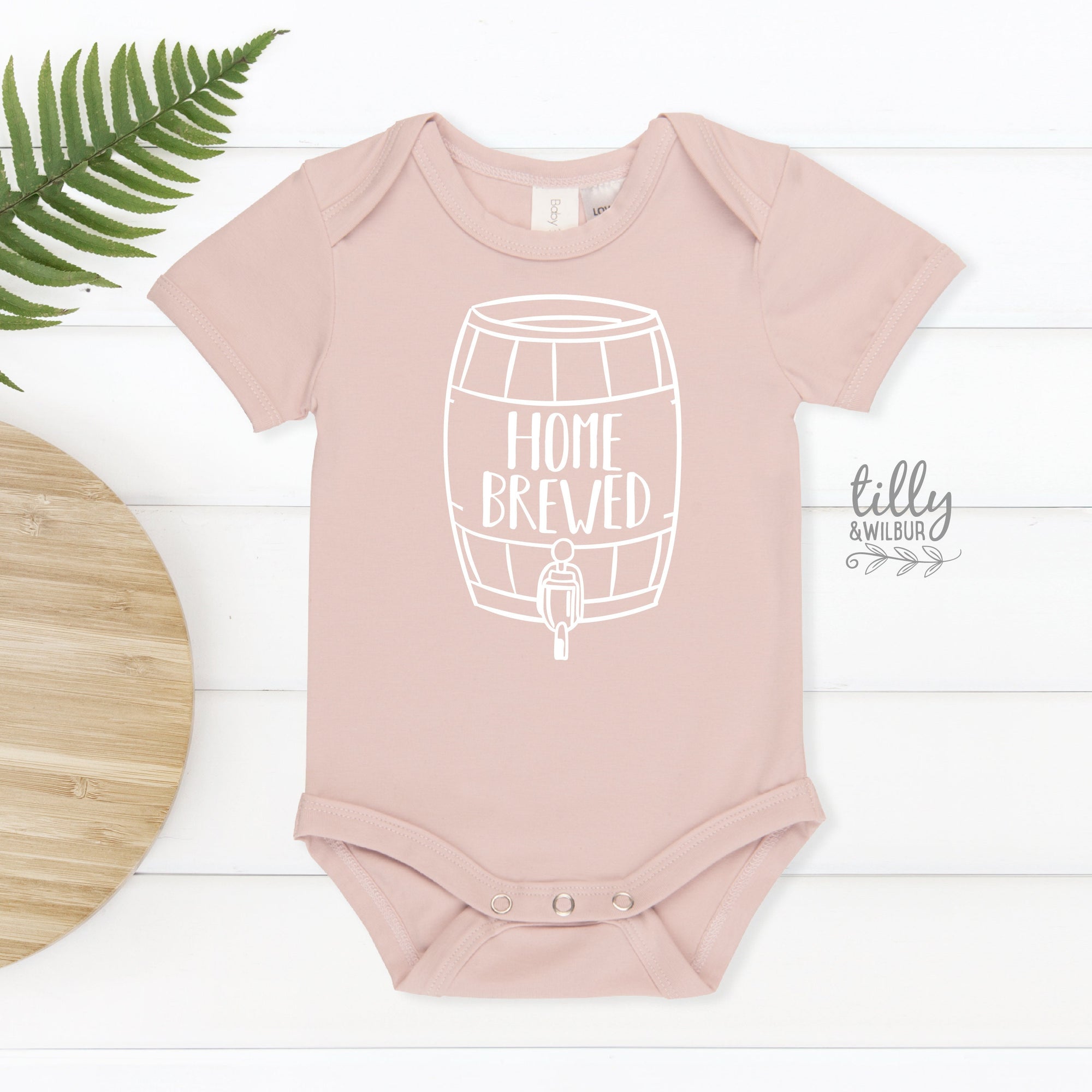 Home Brewed Bodysuit, Home Brewed Onesie, Locally Brewed Onesie, Home Brew Onesie, Funny Beer Pun Onesie, Drinking Pun Onesie, Newborn Gift