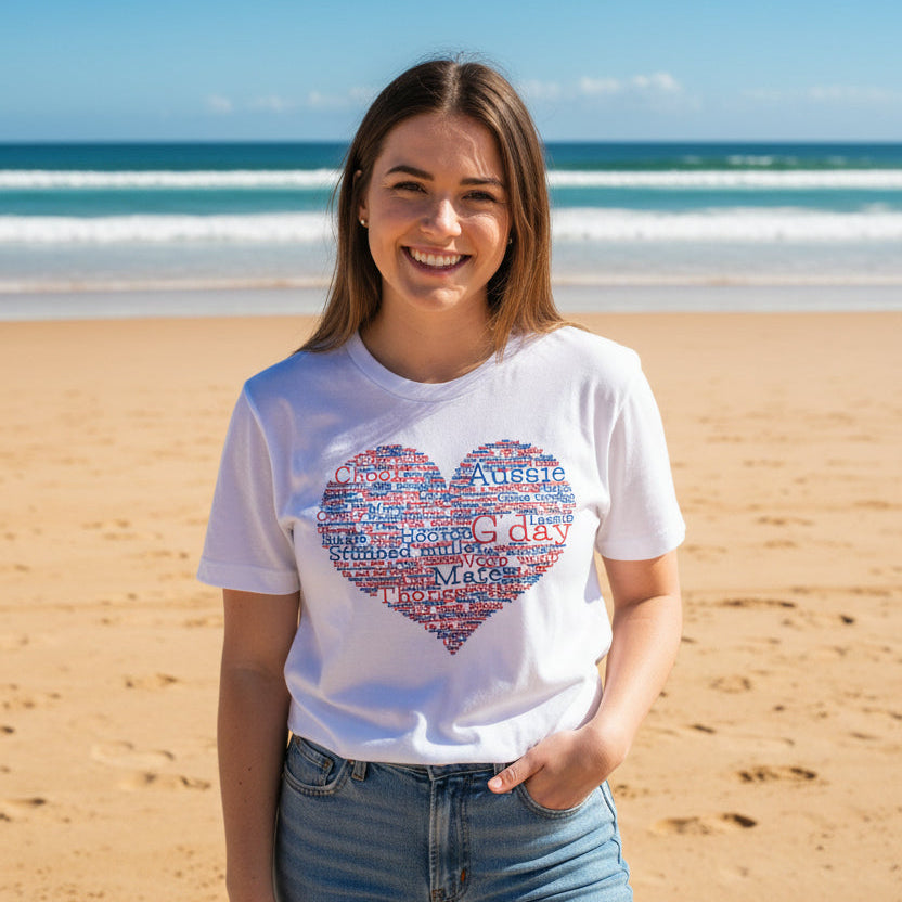 Happy Australia Day Women&amp;#39;s T-Shirt, Aussie Sayings, Aussie Slang, Australia Day T-Shirt, Aussie T-Shirt, Funny Australia Day T-Shirt, G&amp;#39;Day