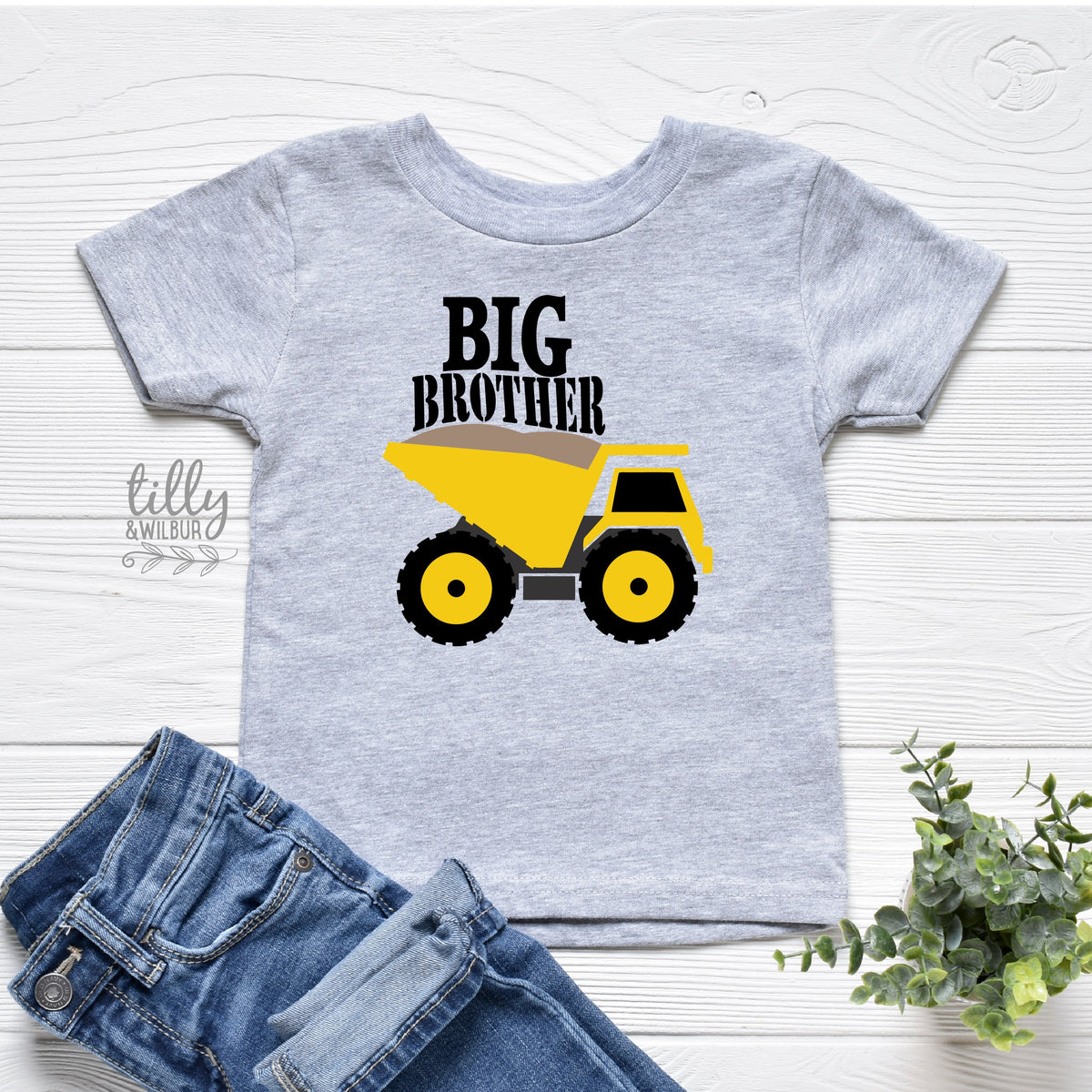 Promoted To Big Brother T-Shirt For Boys, Big Brother Under Construction Shirt, I&amp;#39;m Going To Be A Big Brother Shirt, Pregnancy Announcement