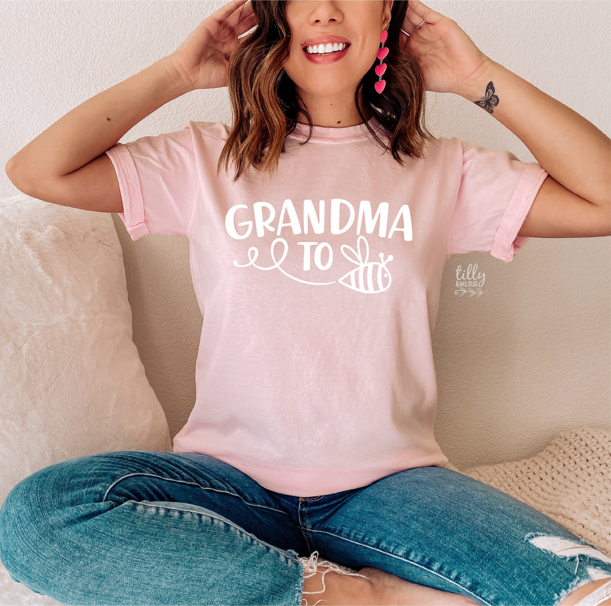 Grandma Announcement T-Shirt, Only The Best Mums Get Promoted To Grandma Shirt, Pregnancy Announcement to Nana, Grandmother T-Shirt, Nana