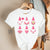 Gnome T-Shirt For Women, Gnomes Valentine&#39;s Day T-Shirt, Wife Gift, Girlfriend Gift, Valentine&#39;s Day T-Shirt, Valentine&#39;s Day Gift, Cute