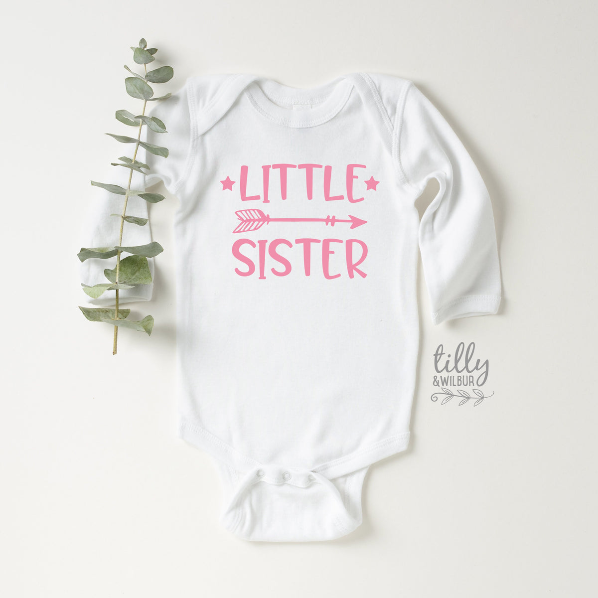 Little Sister Bodysuit, Little Sis Bodysuit, Lil Sister Bodysuit, Lil Sis Bodysuit, Newborn Gift, New Baby Sister Gift, Baby Shower Gift