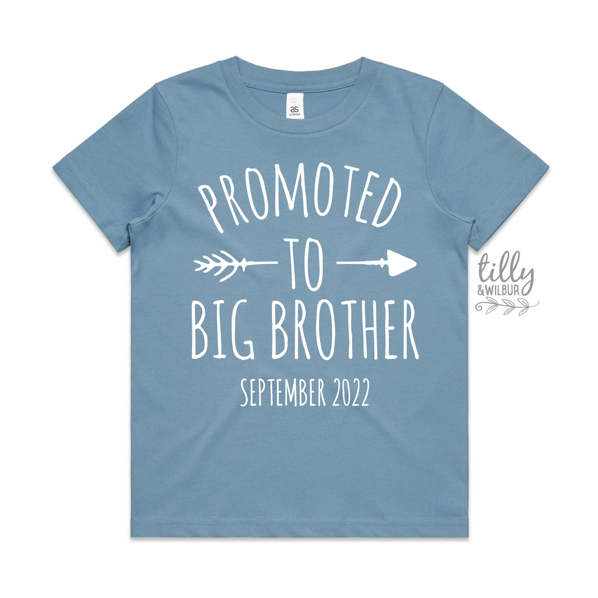 Promoted To Big Brother T-Shirt For Boys, Personalised Due Date, Big Brother Shirt, I&amp;#39;m Going To Be A Big Brother, Pregnancy Announcement