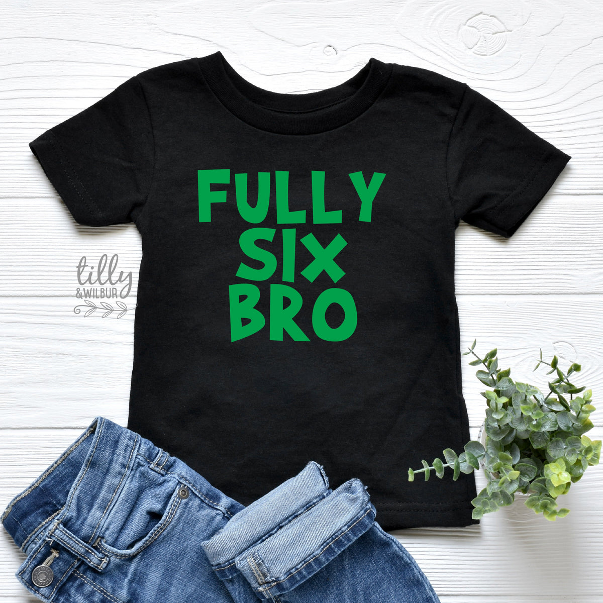Fully Six Bro T-Shirt, Fully 6 Bro T-Shirt, Six Year Old Birthday Boy Outfit, 6th Birthday, Six Birthday, 6th Birthday, Birthday Boy, Boy 6