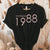 Vintage Birthday T-Shirt With Personalised Year, Limited Edition Birthday T-Shirt, Limited Edition T-Shirt, Personalised Birthday T-Shirt