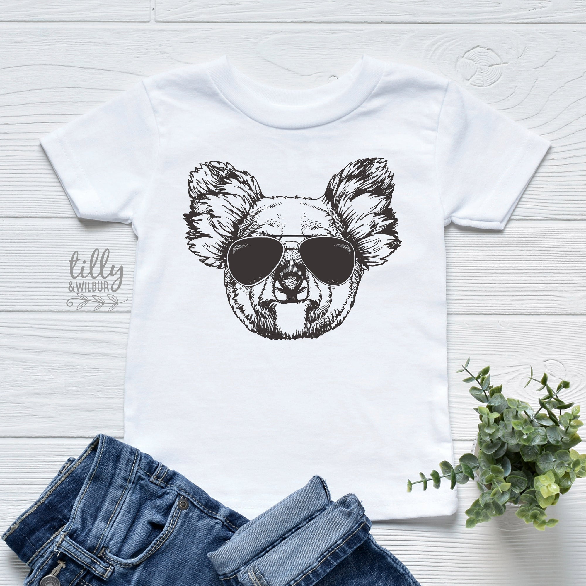 Koala In Sunglasses T-Shirt, Australian Gift, Australiana Gift, Koala Gift, Aussie Overseas Gift, Overseas Gift, Boy&#39;s Koala T-Shirt, Kid&#39;s
