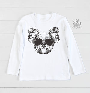 Koala In Sunglasses T-Shirt, Australian Gift, Australiana Gift, Koala Gift, Aussie Overseas Gift, Overseas Gift, Children&#39;s Koala T-Shirt
