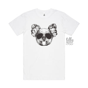 Koala In Sunglasses T-Shirt, Australian Gift, Australiana Gift, Koala Gift, Aussie Overseas Gift, Overseas Gift, Men&#39;s Koala T-Shirt Gift