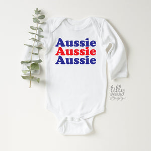Aussie Aussie Aussie Baby Bodysuit, Australia Day Onesie, Happy Australia Day, My First Australia Day, Australiana, Aussie Aussie Oi Oi Oi