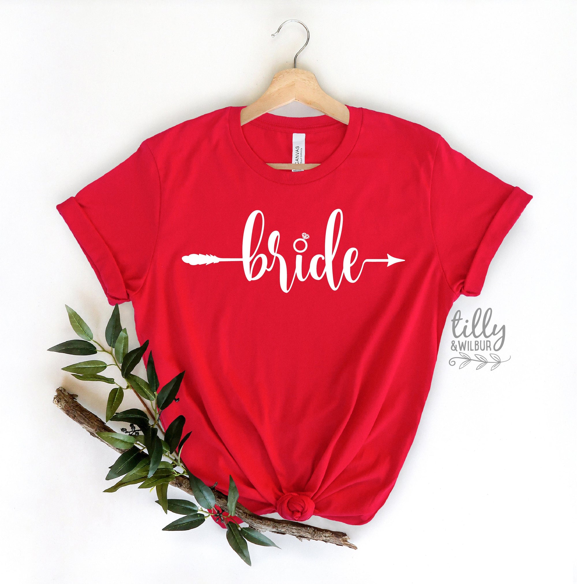 Bride Women&#39;s T-Shirt, Wedding Gift, Wedding Party, Bridal Party, Newlywed, His and Hers, Bride T-Shirt, Hens Night, Bride-To-Be, Bride Tee