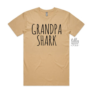 Grandpa Shark, Daddy Shark Baby Shark Matching Shirts, Matching Dad Baby, Father Son, Father's Day Gift, Christmas Gift, Baby Shark Dance
