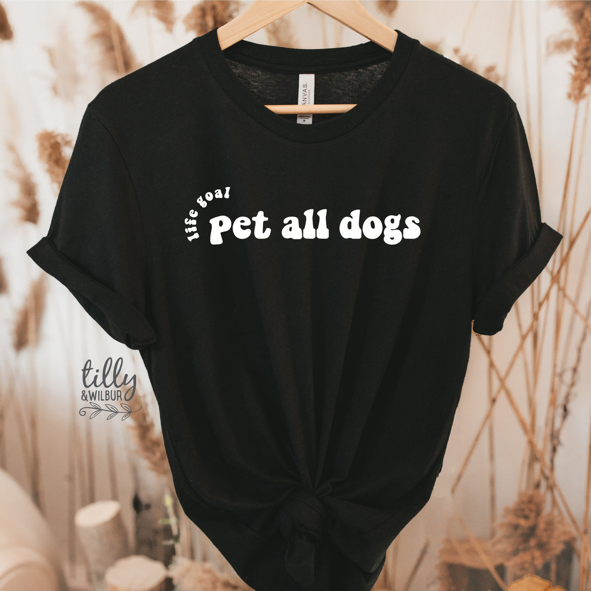 Life Goal Must Pet All Dogs T-Shirt, I Love Dogs Women&amp;#39;s T-Shirt, Funny T-Shirt, I Love Dogs T-Shirt, Funny Women&amp;#39;s T-Shirt, Gift For Her