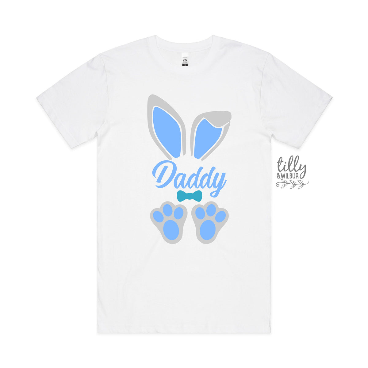 Daddy Easter T-Shirt, 1st Easter As A Daddy, Bunny Ears And Feet, First Easter As A Family, Easter Outfit, Baby's 1st Easter, Easter Gift