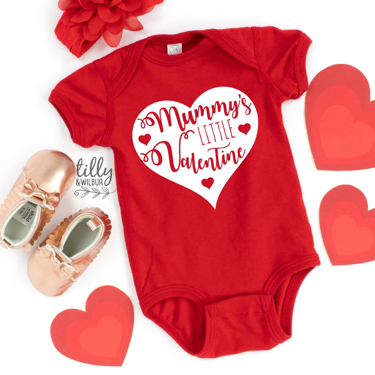Mummy&amp;#39;s Little Valentine Baby Bodysuit, Valentine&amp;#39;s Day Unisex Baby Outfit, My 1st Valentine&amp;#39;s Day, First Valentine&amp;#39;s Day Gift, Valentine&amp;#39;s