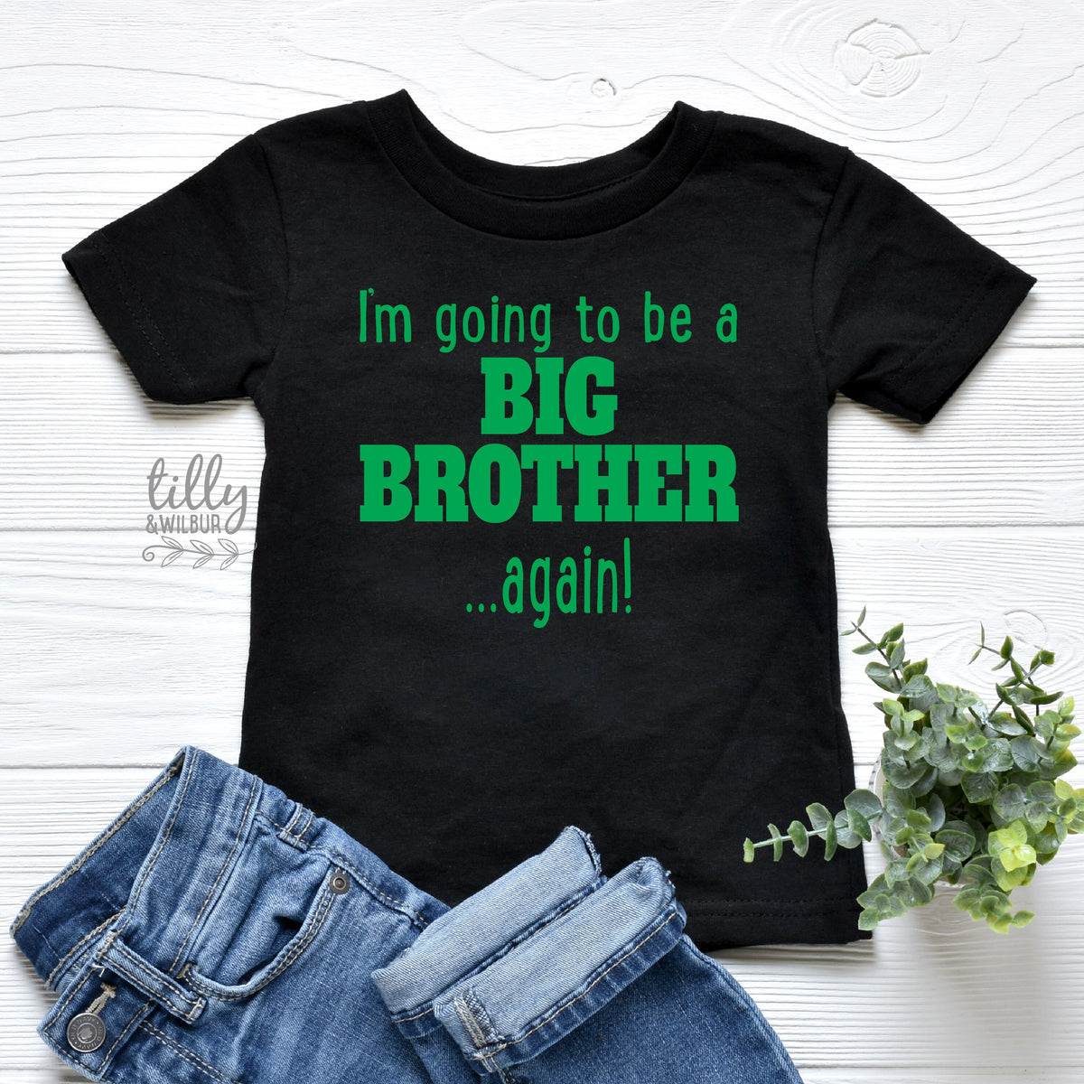 I&#39;m Going To Be A Big Brother... Again! Big Brother Again T-Shirt, Big Brother T-Shirt, Pregnancy Announcement, Sibling Shirt, Brother Tee
