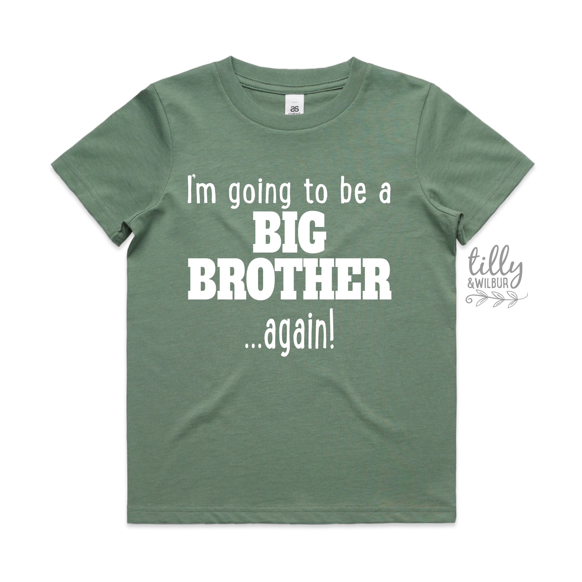 I'm Going To Be A Big Brother... Again! Big Brother Again T-Shirt, Big Brother T-Shirt, Pregnancy Announcement, Sibling Shirt, Brother Tee
