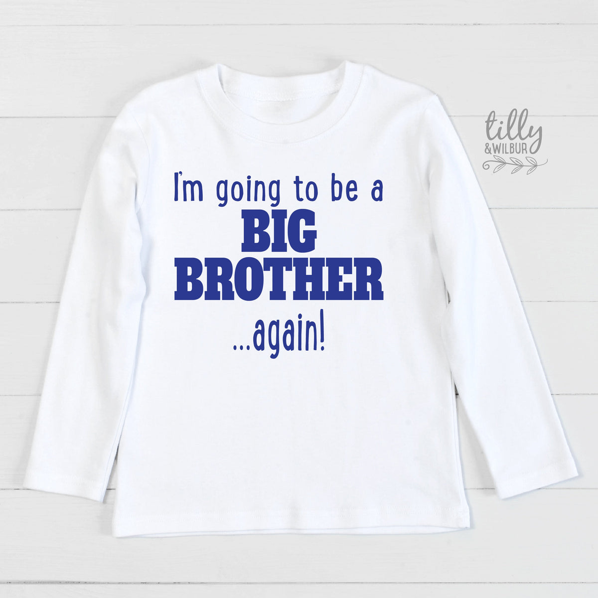 I&#39;m Going To Be A Big Brother... Again! Big Brother Again T-Shirt, Big Brother T-Shirt, Pregnancy Announcement, Sibling Shirt, Brother Tee