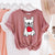 Frenchie Valentine T-Shirt, Valentine&#39;s Day T-Shirt, Wife Gift, Girlfriend Gift, Valentine&#39;s Day T-Shirt, Valentine&#39;s Day Gift, Love Heart