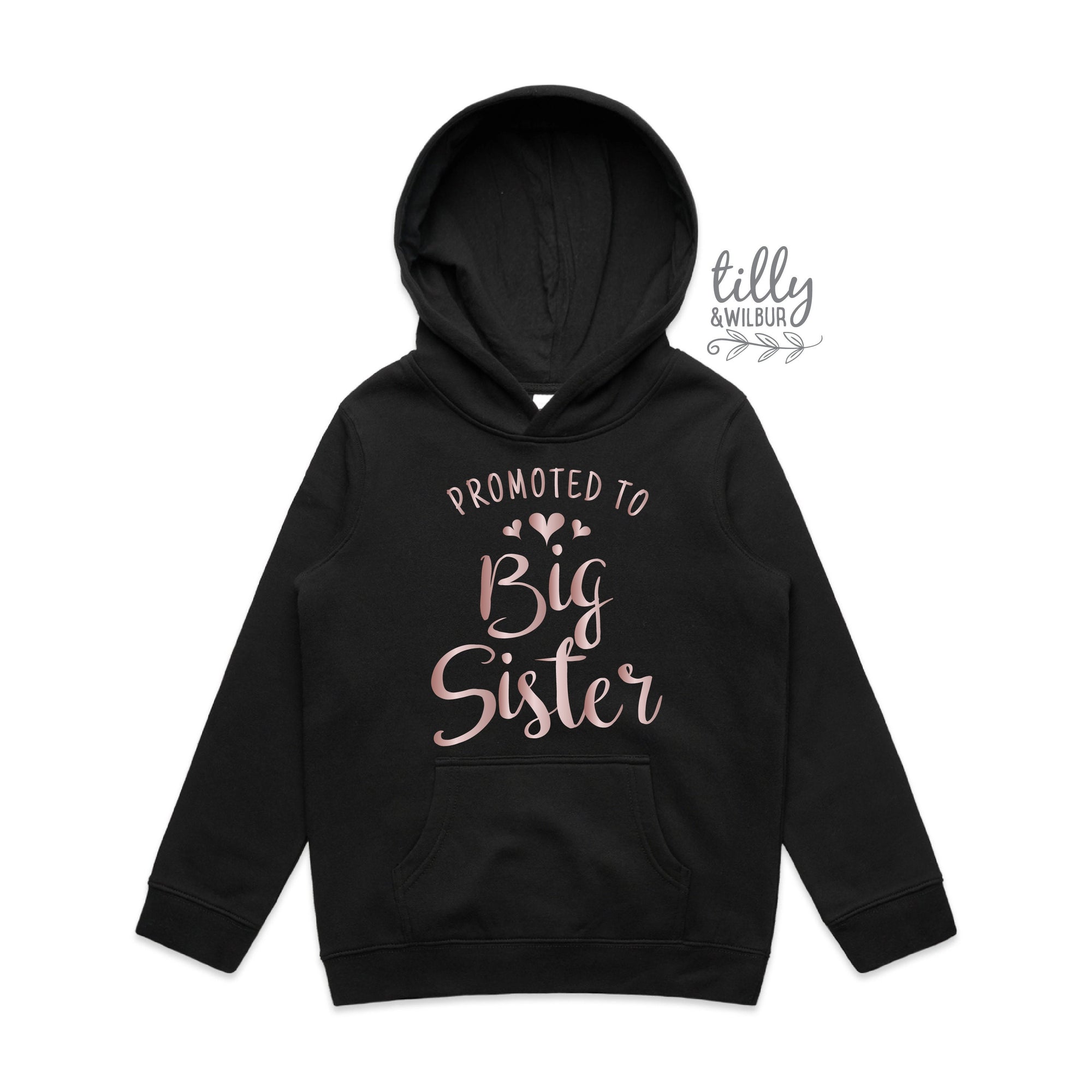 Promoted To Big Sister Hoodie, Big Sister Announcement, Big Sister Sweatshirt, Pregnancy Announcement, I&#39;m Going To Be A Big Sister Jumper