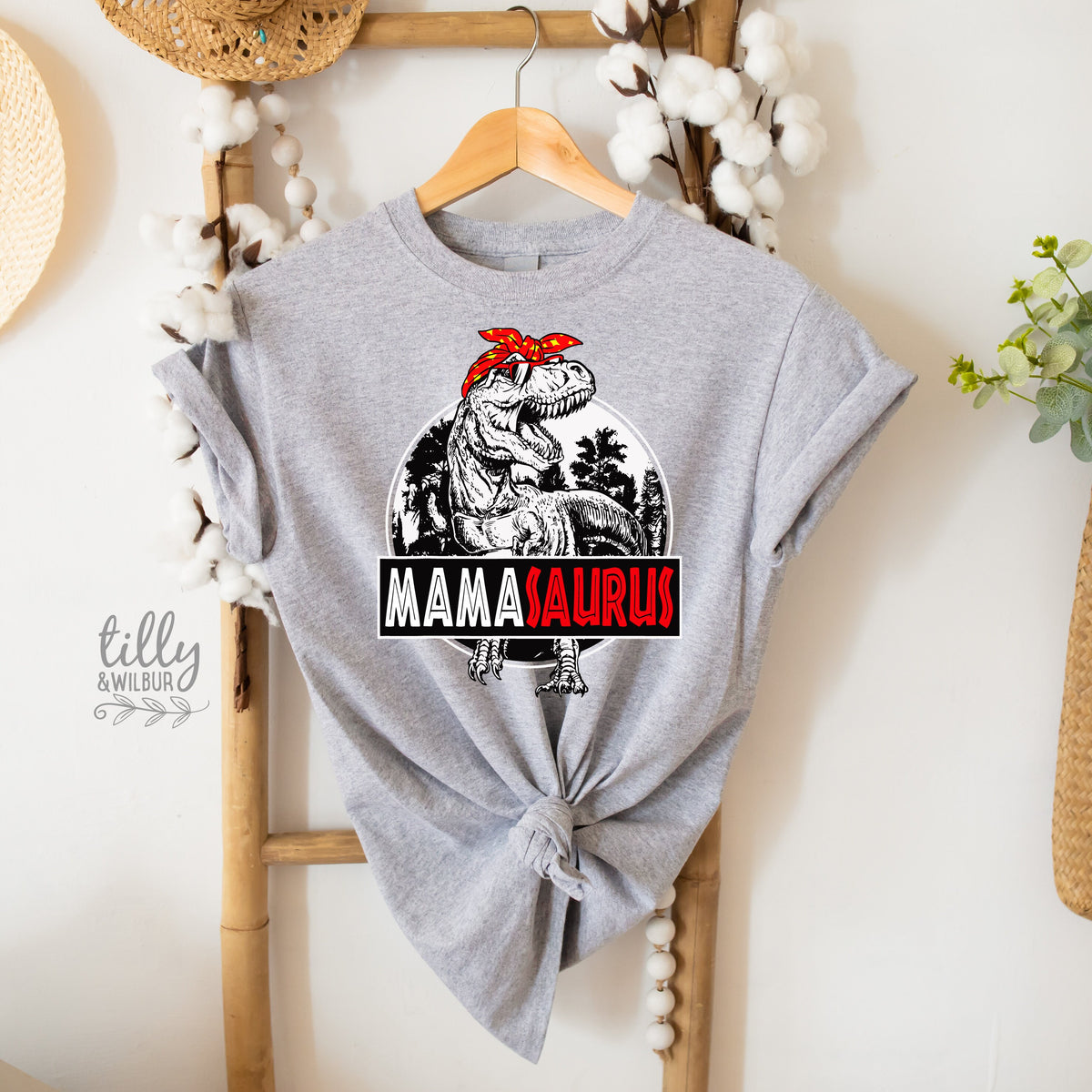 Mamasaurus T-Shirt, Motherhood Is A Walk In The Park Women&#39;s T-Shirt, Funny Mum Tee, Dinosaur Mum Shirt, Mothers Day, Jurassic Park Mum Gift