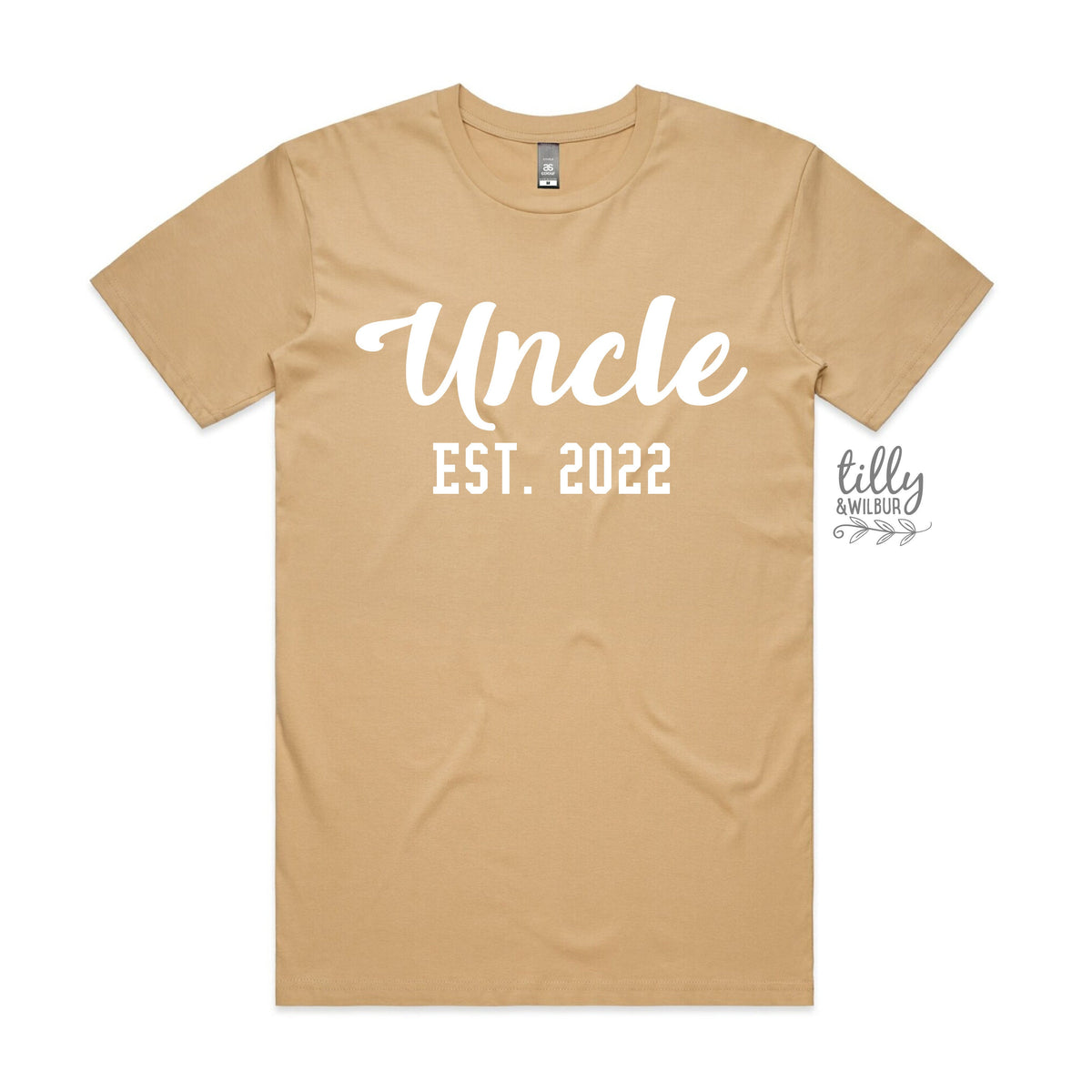 Uncle T-Shirt, Uncle Est. T-Shirt, Personalised Pregnancy Announcement Shirt, I'm Going To Be An Uncle, Baby Shower Gift, Niece Nephew Gift