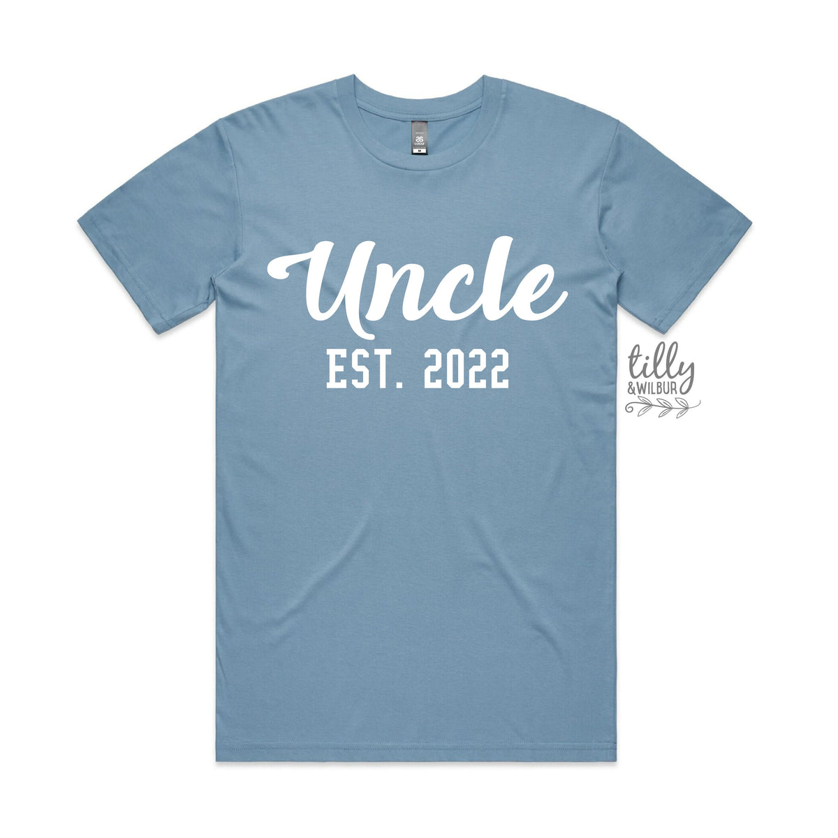 Uncle T-Shirt, Uncle Est. T-Shirt, Personalised Pregnancy Announcement Shirt, I'm Going To Be An Uncle, Baby Shower Gift, Niece Nephew Gift