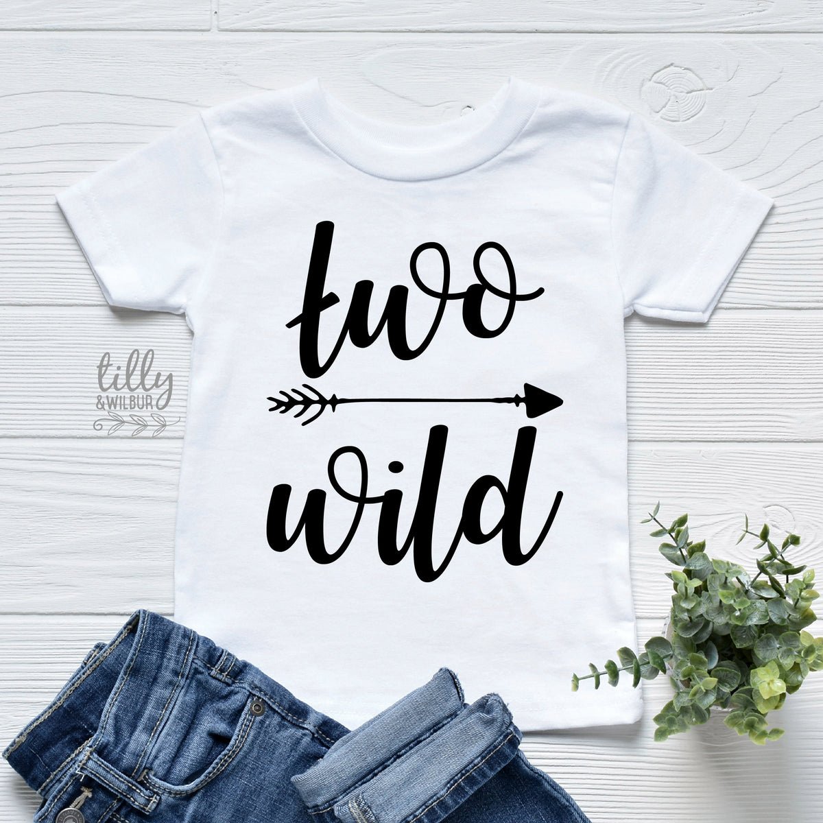 Two Wild Boys Birthday T-Shirt, Two Wild Birthday, 2 Year Old Boy, Second Birthday Gift, 2nd Birthday Present, 2nd Birthday Outfit, Boy 2