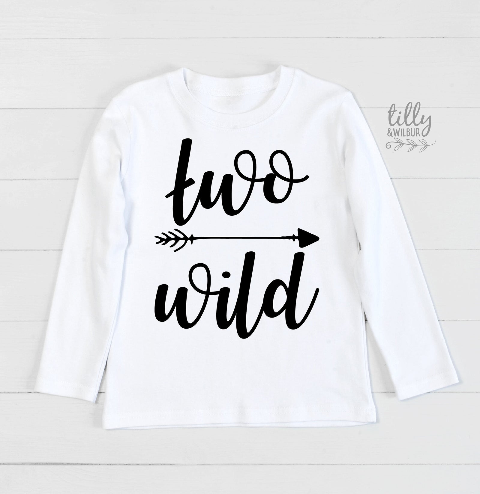 Two Wild Boys Birthday T-Shirt, Two Wild Birthday, 2 Year Old Boy, Second Birthday Gift, 2nd Birthday Present, 2nd Birthday Outfit, Boy 2